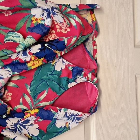 q. Cacique Vibrant Floral Swimwear Size 24 - Picture 4 of 4